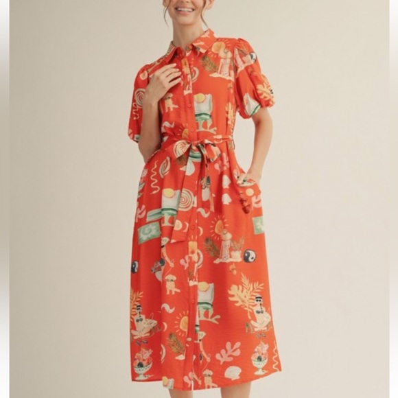 JODIFL Dresses & Skirts - Jodifl Summer Print Dress